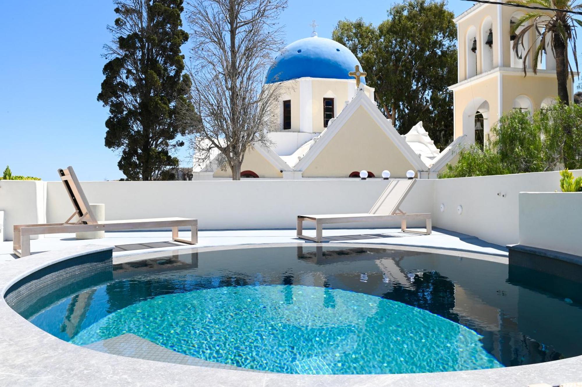Naos Suites Vóthon エクステリア 写真